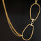 Horse Bit Motif Long Chain Necklace by Roberto Coin