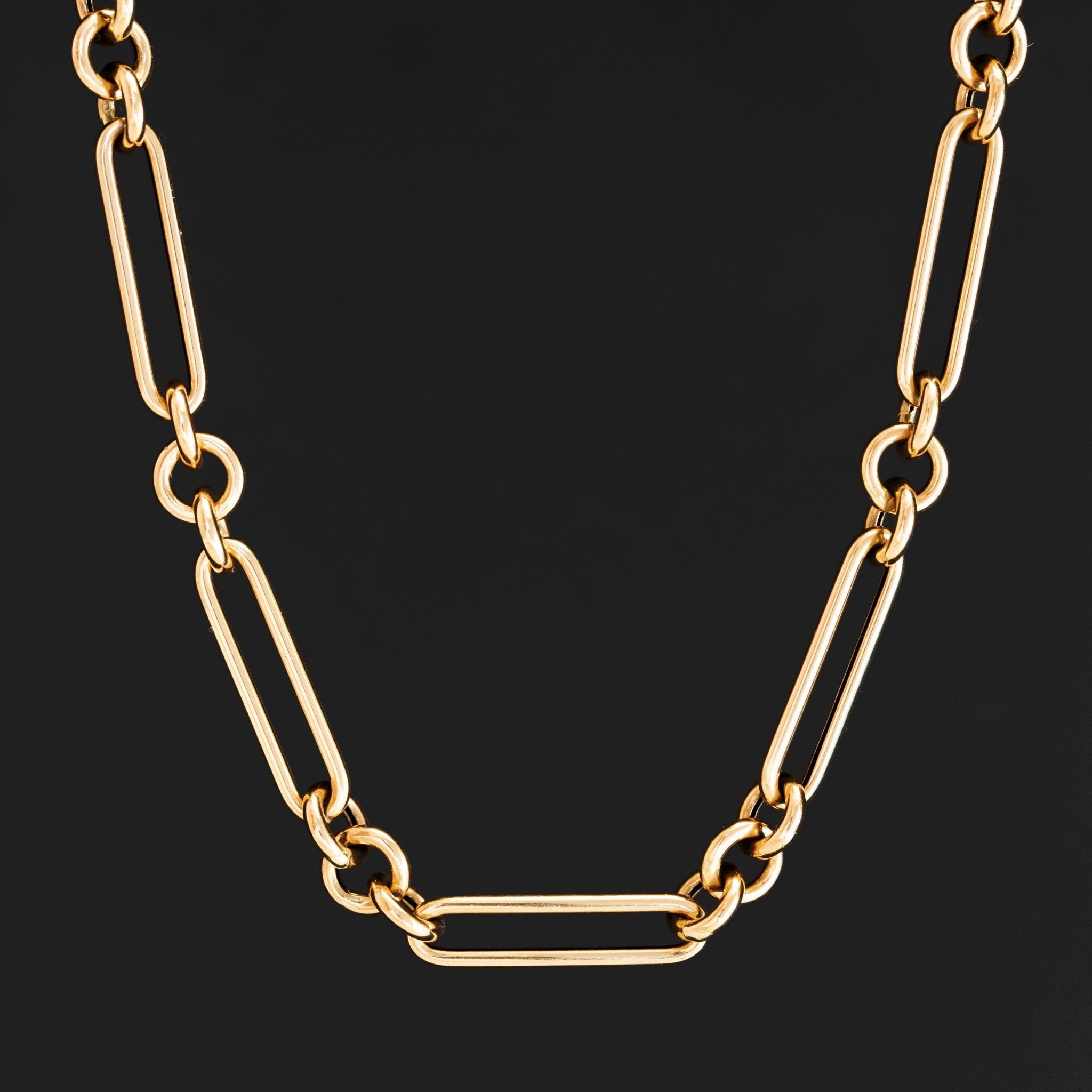 Italian Trombone Link Chain, 18"