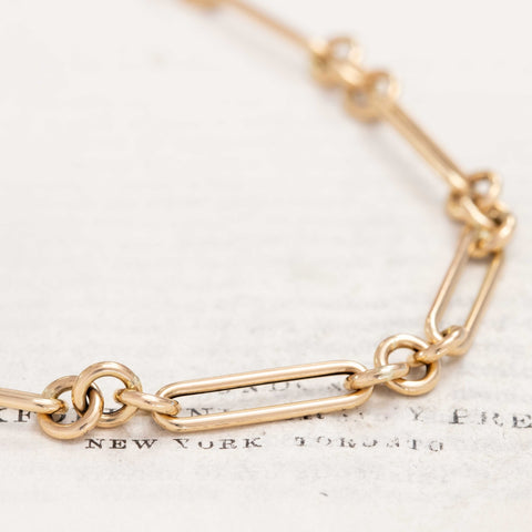 Italian Trombone Link Chain, 20"