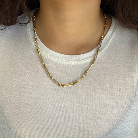 Italian Trombone Link Chain, 20"