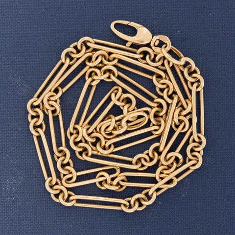 Italian Trombone Link Chain, 20"