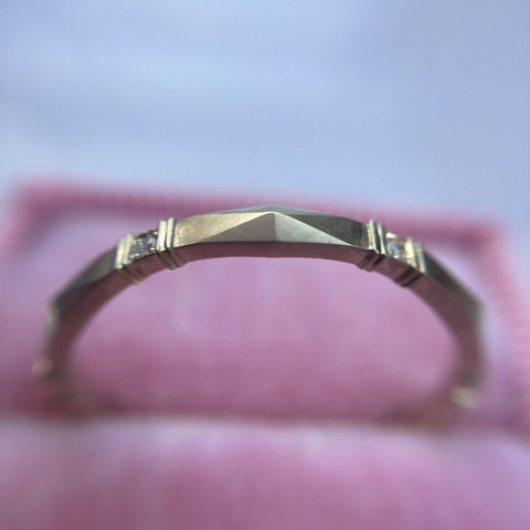 Liv Wedding Band by Erika Winters