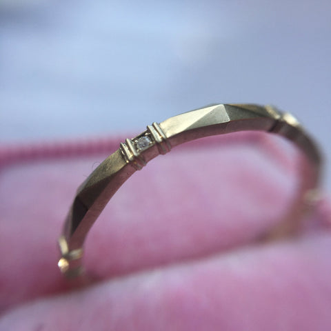Liv Wedding Band by Erika Winters