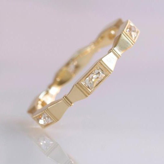 Liv Wedding Band Ring by Erika Winters