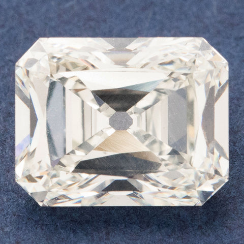 2.02ct loose emerald cut diamond with culet, GIA J VS1