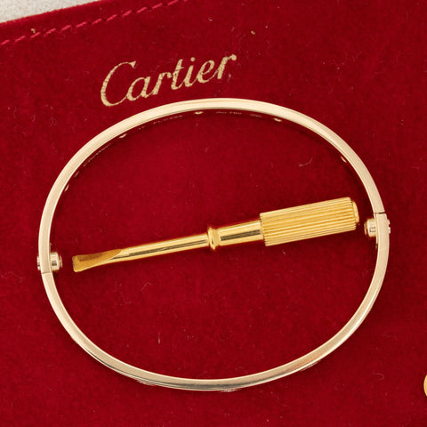 Love Bangle with Diamonds by Cartier