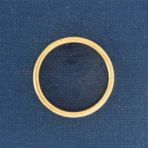 Men's 22kt Square Shank Wedding Band, 6.9mm