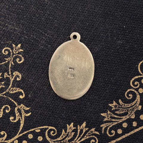 Mozart Portrait Enamel Charm