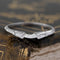 Notched Baguette Cut Diamond Band