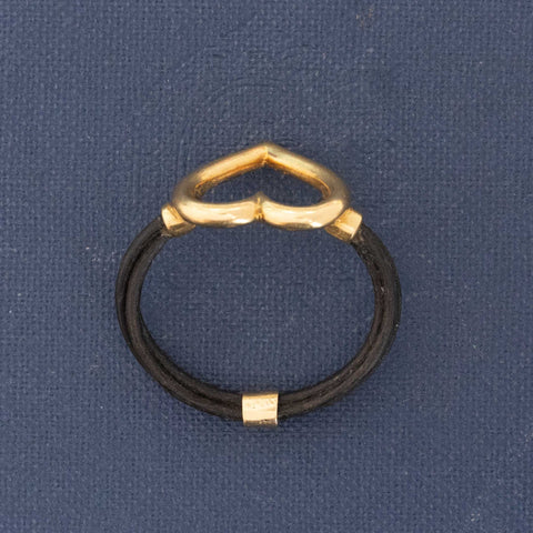 Open Heart Rope Ring by Boucheron Paris