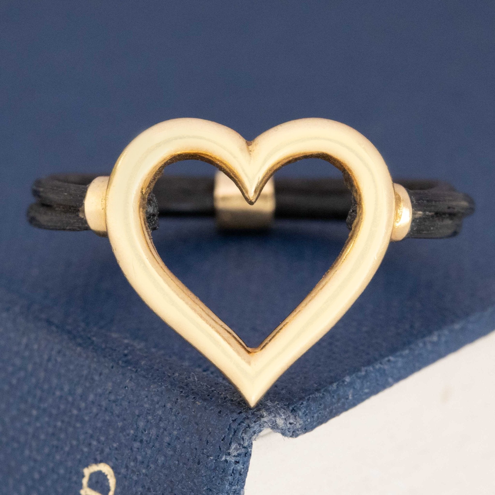 Open Heart Rope Ring by Boucheron Paris