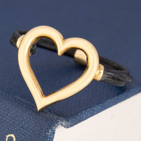 Open Heart Rope Ring by Boucheron Paris