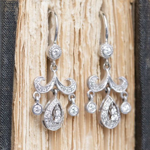 Penny Preville Petite Chandelier Diamond Earrings