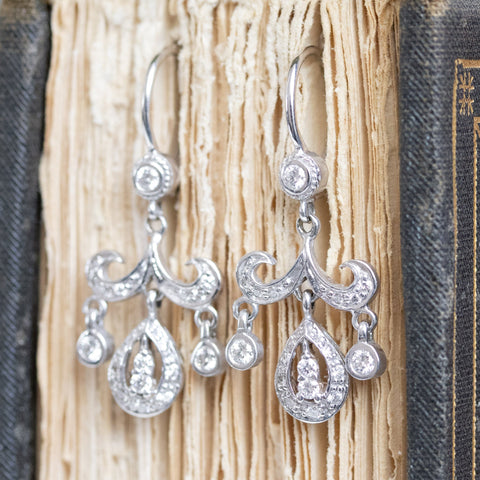 Penny Preville Petite Chandelier Diamond Earrings