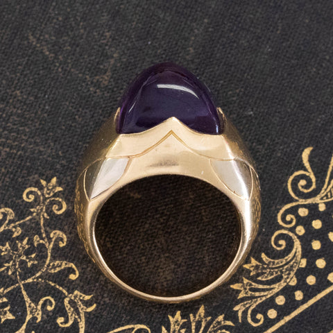Piramide Amethyst Ring by Bvlgari
