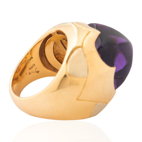 Piramide Amethyst Ring, by Bvlgari