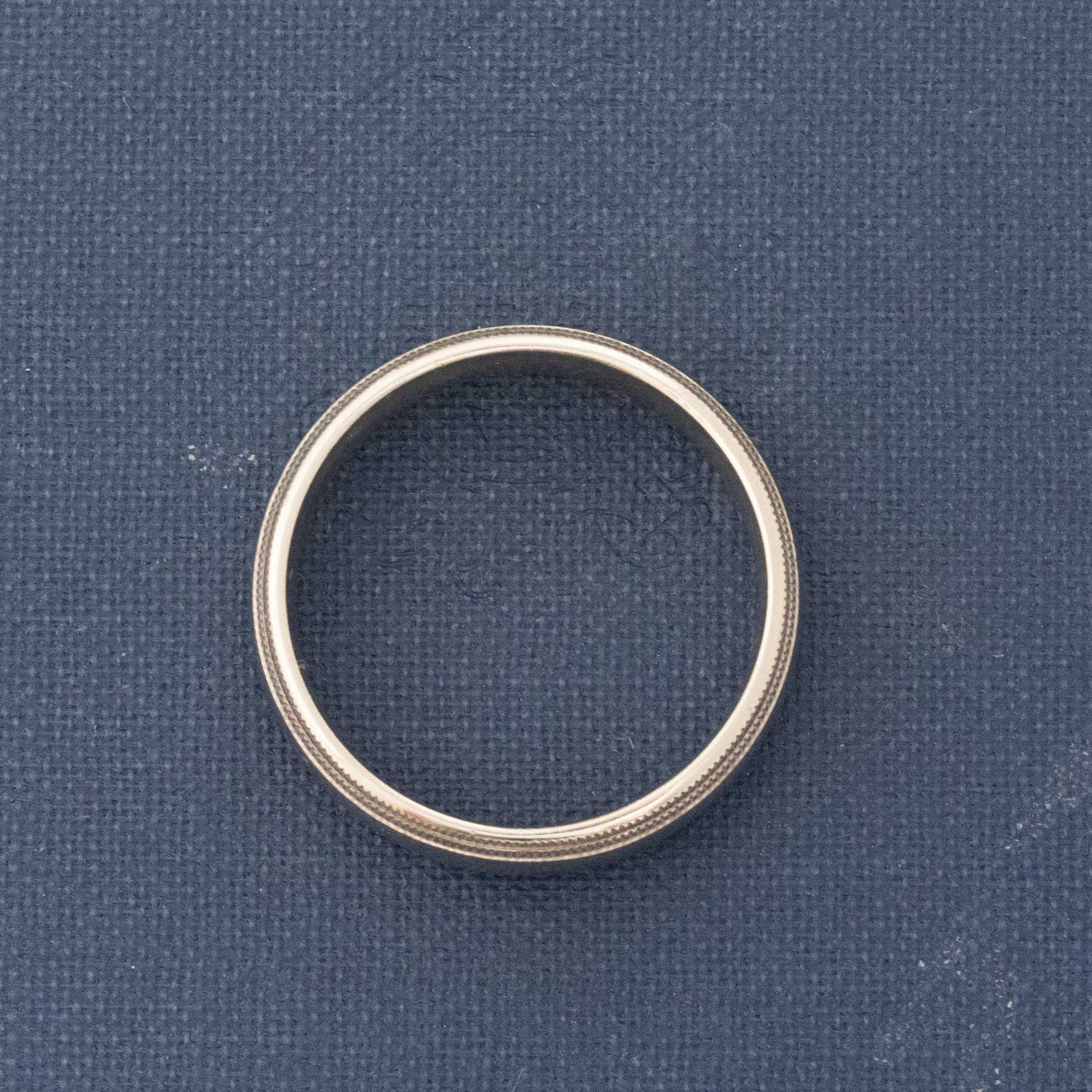 Platinum wedding band