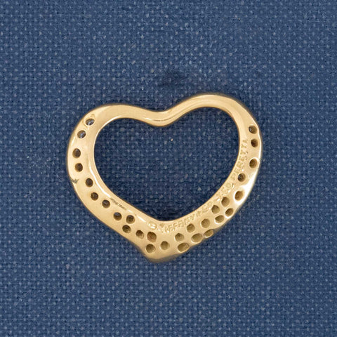 RARE Diamond Heart Pendant, by Elsa Peretti for Tiffany & Co.