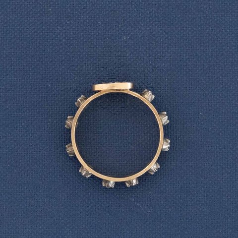 Rare Georgian-era Rosary Diamond Ring