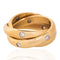 RARE Vintage Constellation Rolling Ring, by Cartier