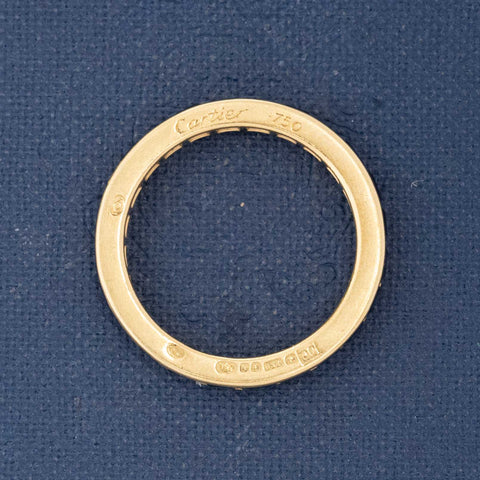 2.04ctw RARE Vintage Emerald Eternity Band, by Cartier London
