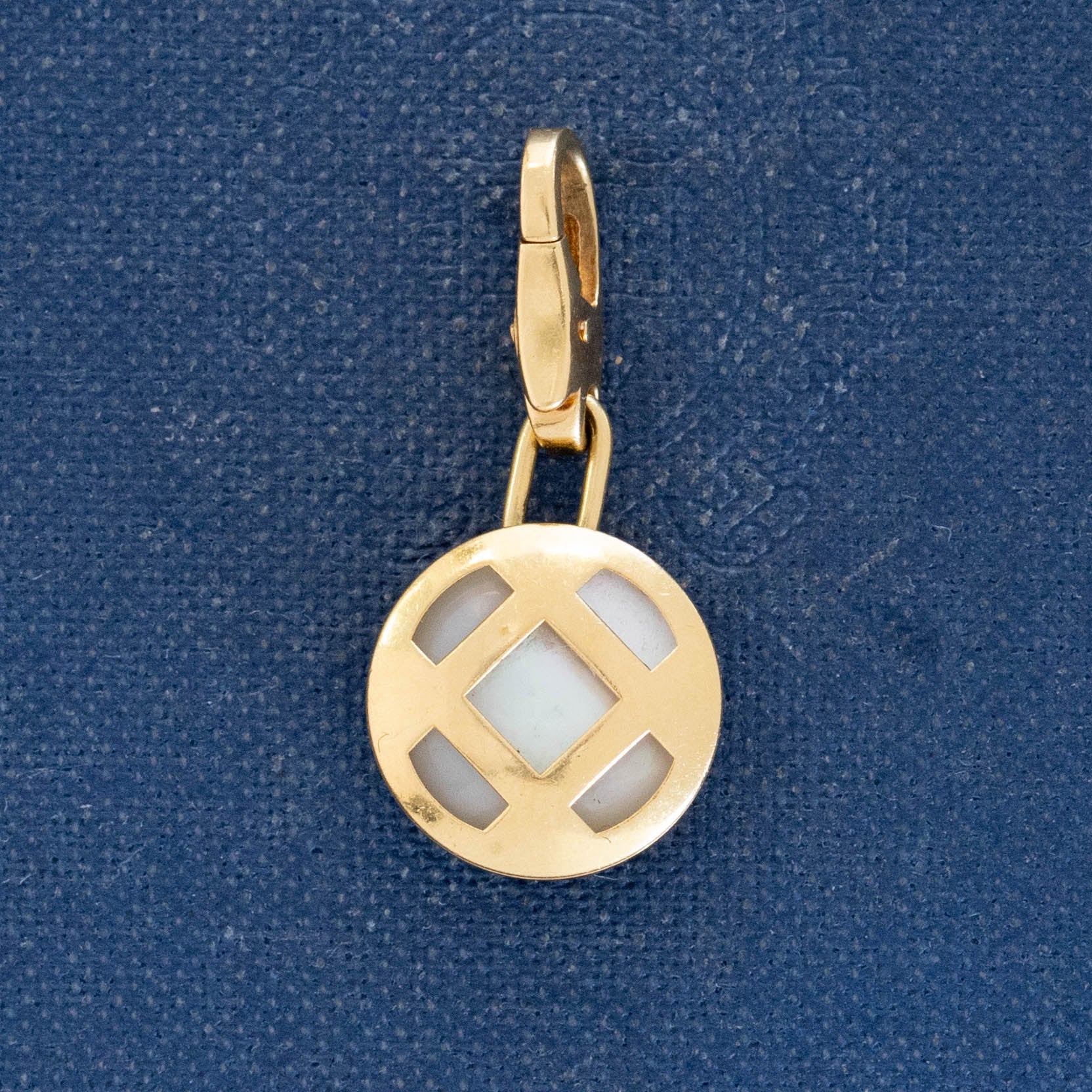 RARE Vintage Mother of Pearl Charm, by Cartier