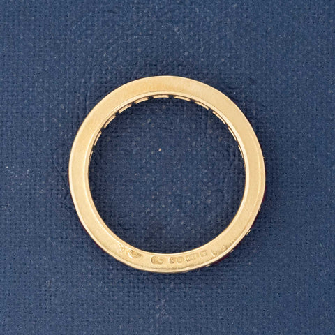 2.30ctw RARE Vintage Ruby Eternity Band, by Cartier London