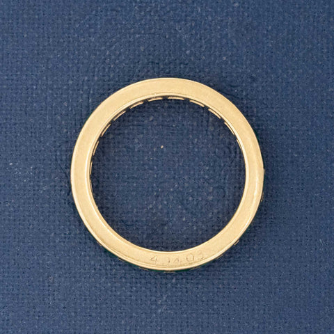 2.30ctw RARE Vintage Sapphire Eternity Band, by Cartier London