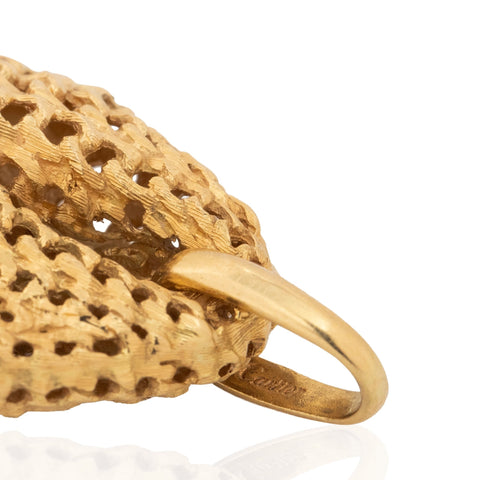 Vintage Cartier Toison d'Or Golden Fleece pendant in 18kt yellow gold – alternate view 3