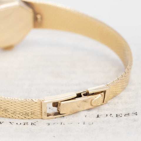 Retro Octagonal Gold Ladies Watch, by Rolex
