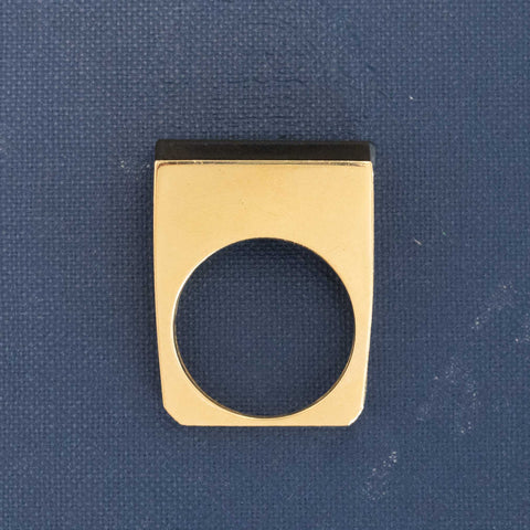 Retro Onyx Ring by Henry Dunay