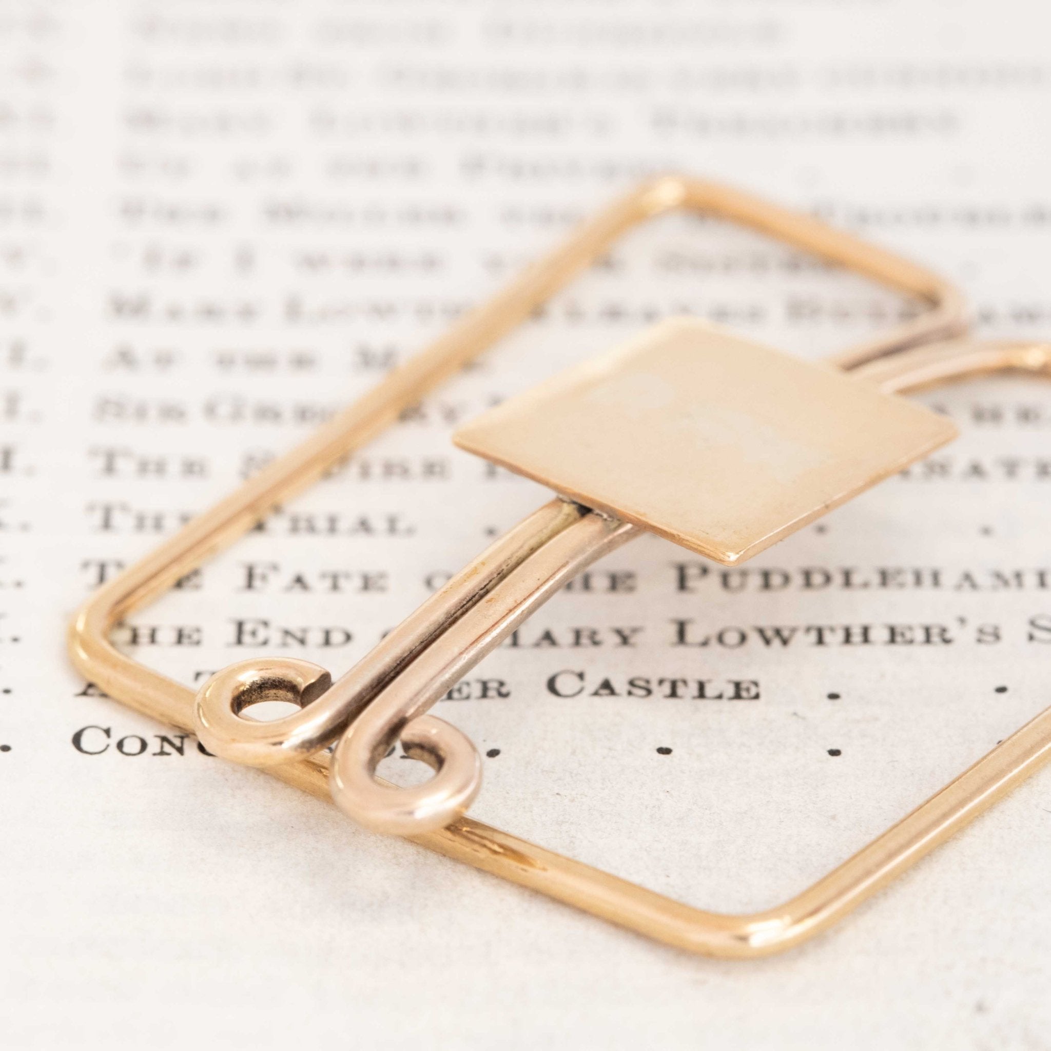 Retro Square Money Clip, by Cartier London