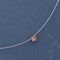 Rough/Uncut Octahedron Diamond Collar Necklace, Steel