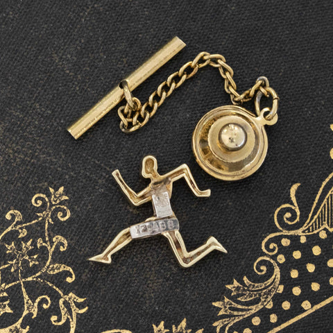 Running Man Tie Tac Pin by Jose Hess