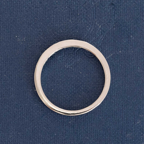 Slim Baguette Cut Diamond Band