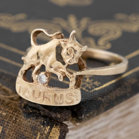 Taurus Zodiac Ring