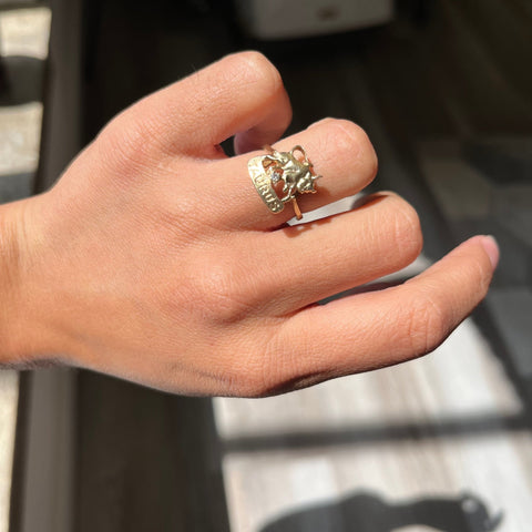 Taurus Zodiac Ring