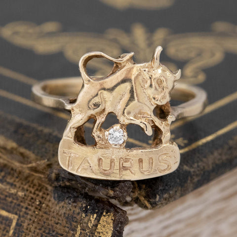 Taurus Zodiac Ring