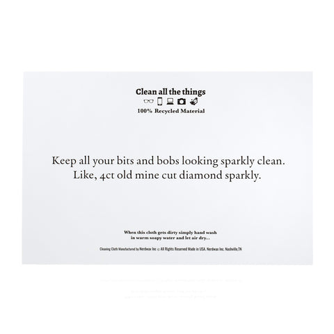 The Jewels by Grace Old Mine Cut Diamond Jewelry Wipe