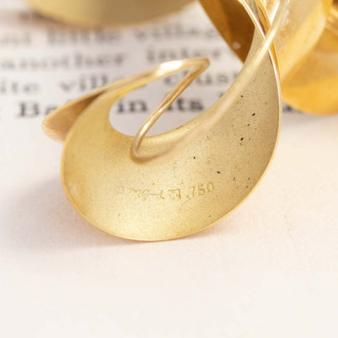 Tourque Hoop Earrings by Michael Good