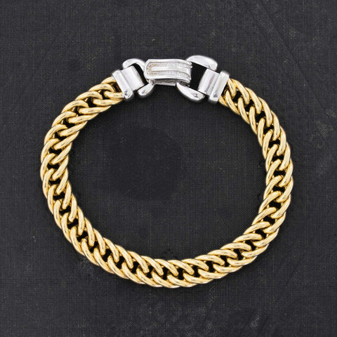 Unisex Curb Link Buckle Bracelet