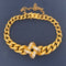 Victorian Diamond Gold Knot Bracelet