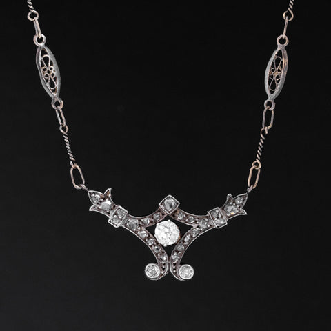 Victorian Diamond Pendant