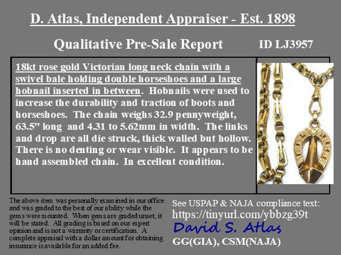 Victorian Long Chain, 63.5"