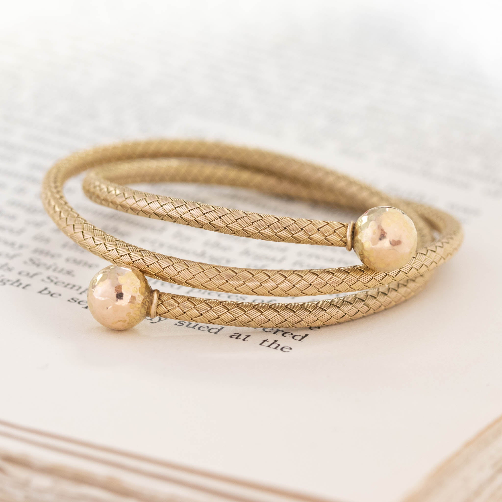 Victorian Mesh Wrap Bracelet