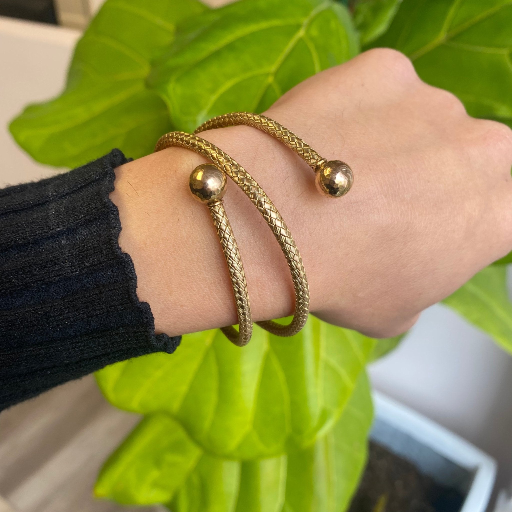 Victorian Mesh Wrap Bracelet