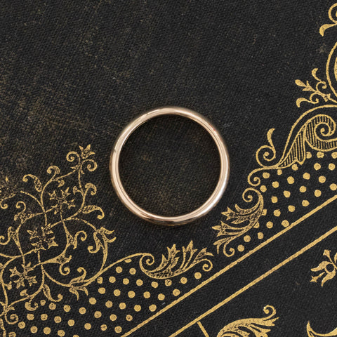 Vintage 14kt Gold Band, 3.8mm