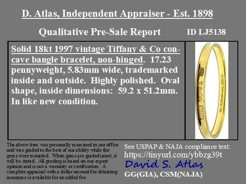 Vintage 1837 Bangle, by Tiffany & Co.