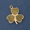 Vintage 3 Leaf Clover Charm, English