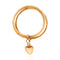 Vintage 7-Row Heart Ring